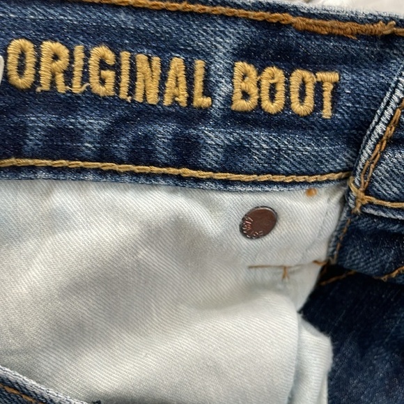 AMERICAN EAGLE OUTFITTERS Men's Original Boot Denim Jeans Size 31x30 In Blue - Picture 9 of 10